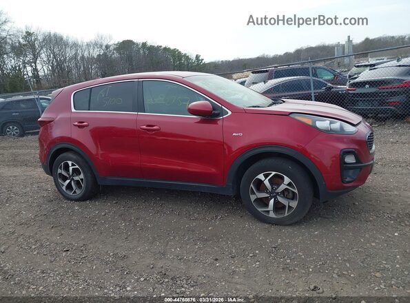 KNDPMCACXL7661902 2020 KIA SPORTAGE Red ხელსაწყოთა პანელის ხედი