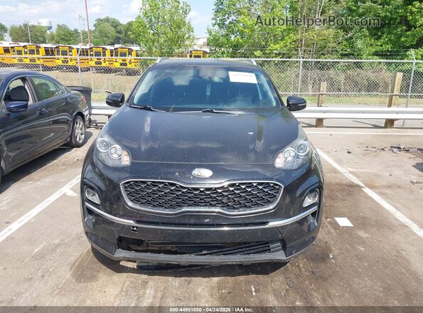KNDPN3AC1L7649666 2020 KIA SPORTAGE Black Widok zestawu wskaźników