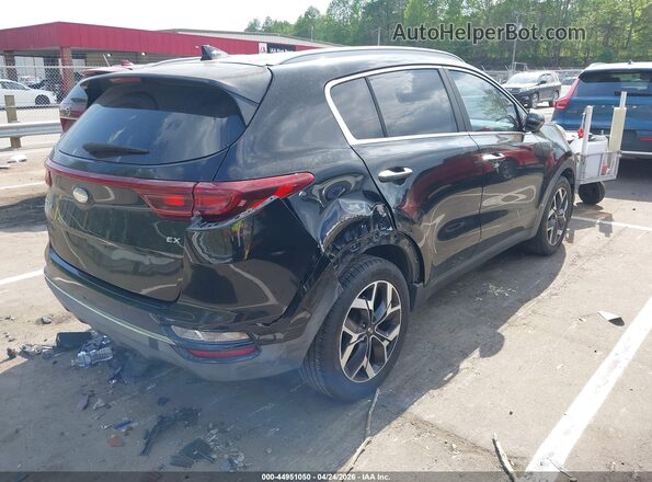KNDPN3AC1L7649666 2020 KIA SPORTAGE Black Tył prawy