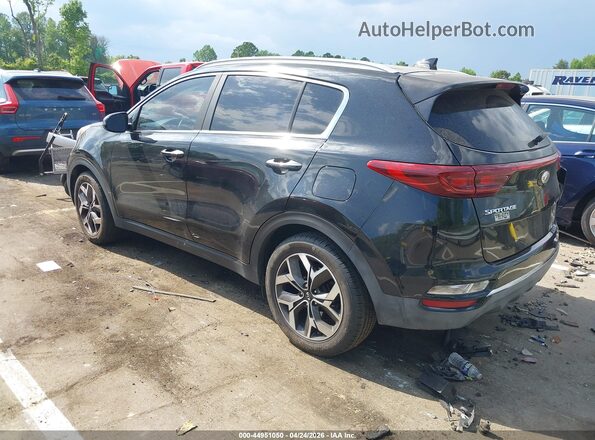 KNDPN3AC1L7649666 2020 KIA SPORTAGE Black Tył lewy
