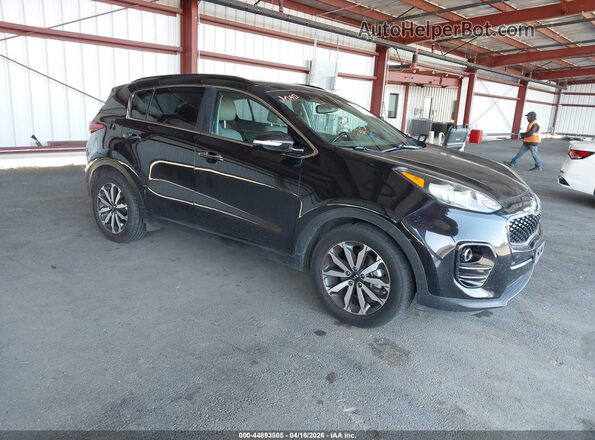 KNDPN3AC2K7589265 2019 KIA SPORTAGE Black Delantero derecho