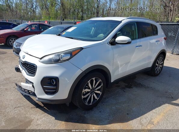 KNDPN3AC3K7533593 2019 KIA SPORTAGE Белый Передняя левая четверть