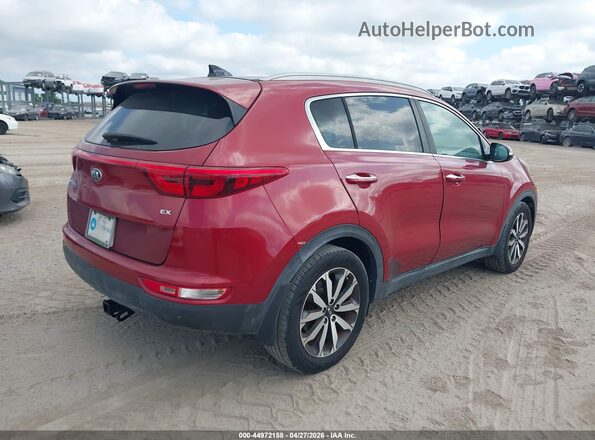KNDPN3AC5H7166494 2017 KIA SPORTAGE Red Tył prawy