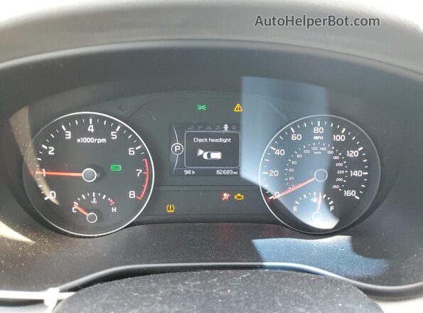 KNDPN3AC7K7607520 2019 KIA SPORTAGE Черный Вид щитка приборов