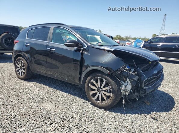 KNDPN3AC7K7607520 2019 KIA SPORTAGE Черный Передняя правая четверть