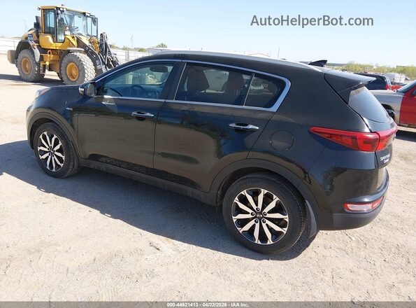 KNDPNCAC5H7129462 2017 KIA SPORTAGE Black უკანა მარცხენა