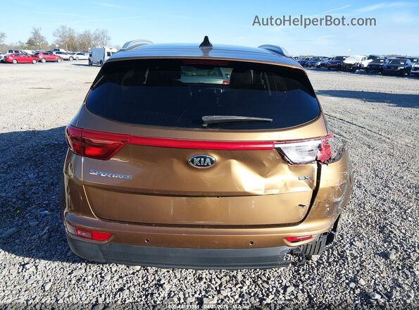 KNDPNCAC7H7187301 2017 KIA SPORTAGE Brown 