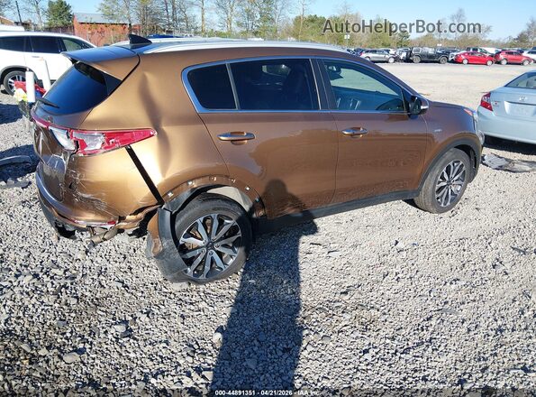 KNDPNCAC7H7187301 2017 KIA SPORTAGE Brown Rear right