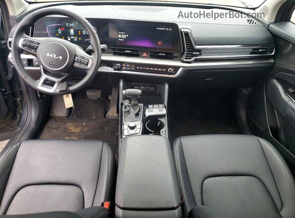 KNDPV3DF9S7345814 2025 KIA SPORTAGE Charcoal წინა პანელის ხედი