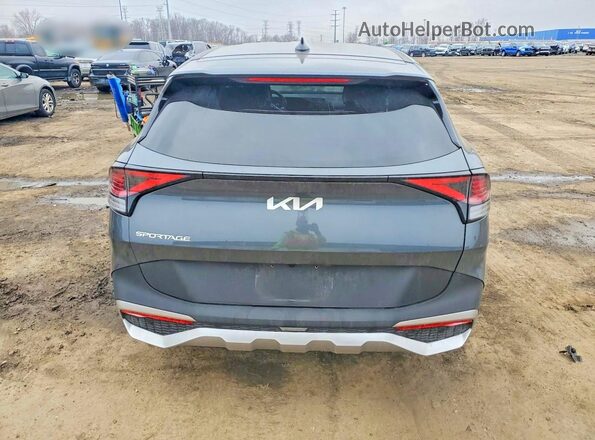 KNDPV3DF9S7345814 2025 KIA SPORTAGE Charcoal უკანა ხედი
