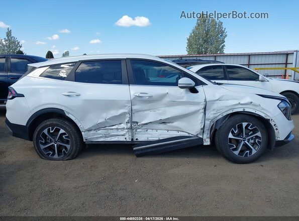 KNDPVCAG3P7095510 2023 KIA SPORTAGE HYBRID White Սալոնի հետևի տեսք