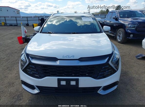 KNDPVCAG3P7095510 2023 KIA SPORTAGE HYBRID White Սարքավորումների վահանակի տեսք