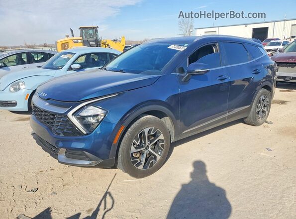 KNDPVCAG5P7063495 2023 KIA SPORTAGE Синий Передняя левая четверть