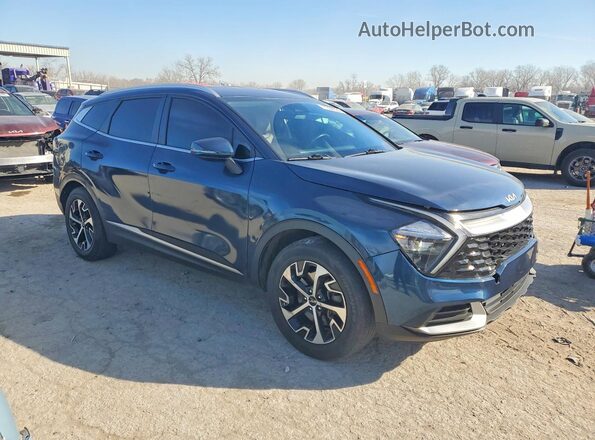 KNDPVCAG5P7063495 2023 KIA SPORTAGE Синий Передняя правая четверть