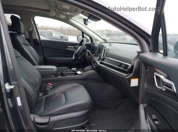 KNDPVCDG0R7167925 2024 KIA SPORTAGE HYBRID Gray Widok wnętrza z przodu