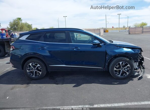 KNDPVCDG0S7255492 2025 KIA SPORTAGE HYBRID Dark Blue Панорамный вид салона 360°