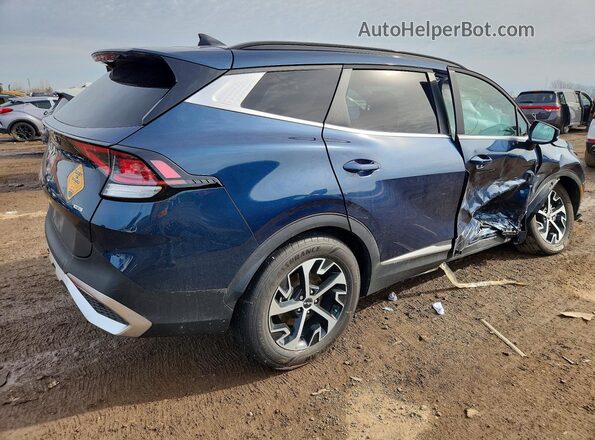 KNDPVCDG5R7159402 2024 KIA SPORTAGE Синий Задняя правая четверть