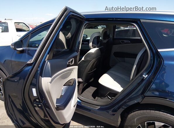 KNDPVCDG8S7240285 2025 KIA SPORTAGE HYBRID Blue VIN კოდის სტიკერის ხედი