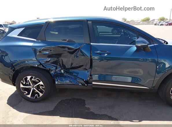 KNDPVCDG8S7240285 2025 KIA SPORTAGE HYBRID Blue უკანა სალონის ხედი