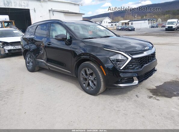 KNDPXCDG6S7176581 2025 KIA SPORTAGE HYBRID Черный Передняя правая четверть
