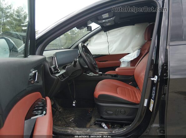 KNDPXCDG6S7176581 2025 KIA SPORTAGE HYBRID Черный Вид салона спереди