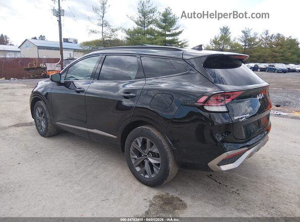 KNDPXCDG6S7176581 2025 KIA SPORTAGE HYBRID Черный Задняя левая четверть