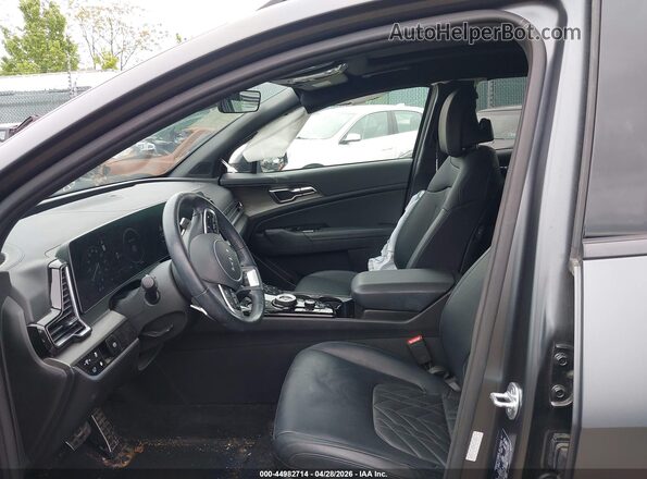 KNDPZDAH3P7115385 2023 KIA SPORTAGE PLUG-IN HYBRID Gray Вид салону спереду