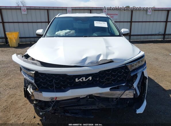 KNDRHDLG9P5156051 2023 KIA SORENTO HYBRID White Սալոնի հետևի տեսք