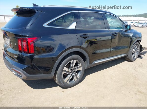 KNDRHDLGXP5175790 2023 KIA SORENTO HYBRID Black Tył prawy