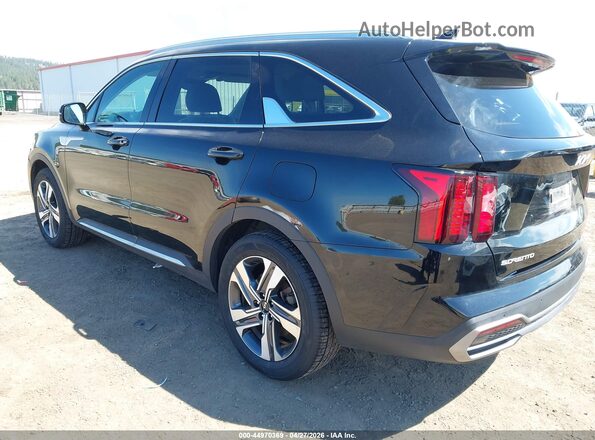 KNDRHDLGXP5175790 2023 KIA SORENTO HYBRID Black Tył lewy