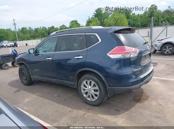 KNMAT2MT0GP646488 2016 NISSAN ROGUE Синий Панорамный вид салона 360°