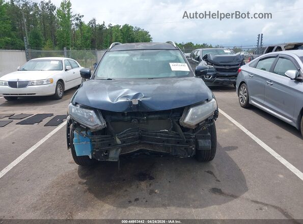 KNMAT2MT0GP646488 2016 NISSAN ROGUE Синий Вид щитка приборов