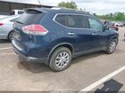 2016 Nissan Rogue S Синий vin: KNMAT2MT0GP646488