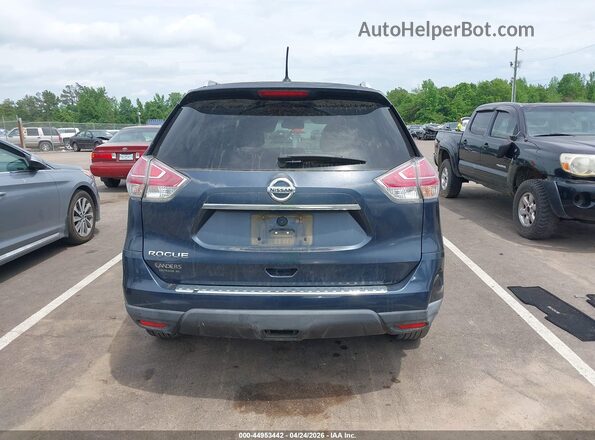 KNMAT2MT0GP646488 2016 NISSAN ROGUE Синий 