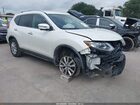 2017 Nissan Rogue Sv White vin: KNMAT2MT1HP595665