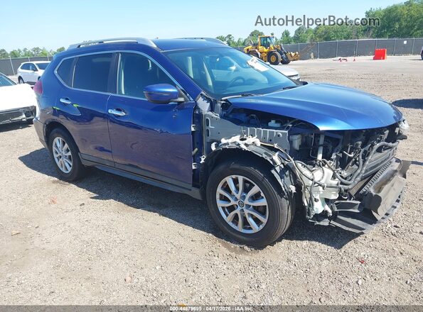 KNMAT2MT1JP539831 2018 NISSAN ROGUE Blue წინა მარჯვენა