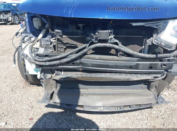 KNMAT2MT1JP539831 2018 NISSAN ROGUE Blue წინა ხედი