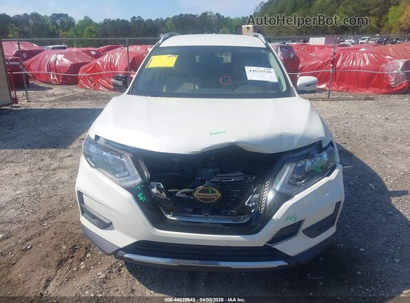 KNMAT2MT2JP576208 2018 NISSAN ROGUE White Սարքավորումների վահանակի տեսք