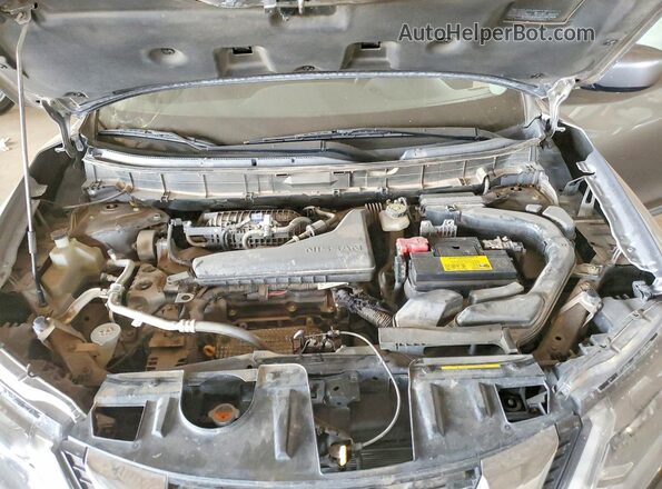KNMAT2MT2KP513661 2019 NISSAN ROGUE Gray Widok wnętrza z tyłu