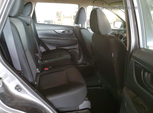 KNMAT2MT2KP513661 2019 NISSAN ROGUE Gray Widok tylnych siedzeń