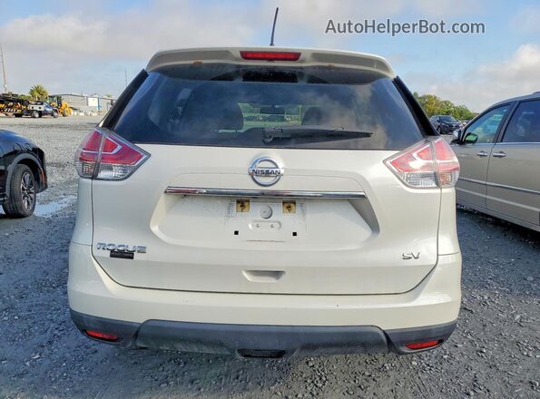 KNMAT2MT3GP622699 2016 NISSAN ROGUE White უკანა ხედი