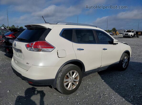 KNMAT2MT3GP622699 2016 NISSAN ROGUE White უკანა მარჯვენა