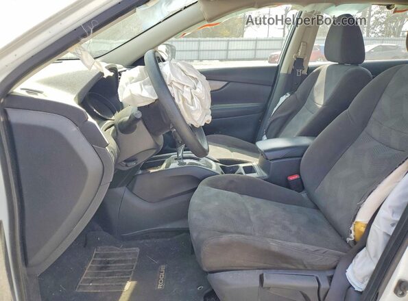 KNMAT2MT4GP704649 2016 NISSAN ROGUE Белый Вид салона спереди