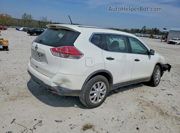 KNMAT2MT4GP704649 2016 NISSAN ROGUE Белый Задняя правая четверть
