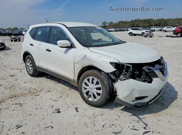 KNMAT2MT4GP704649 2016 NISSAN ROGUE Белый Передняя правая четверть