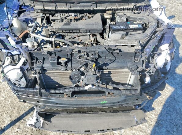 KNMAT2MT4LP524775 2020 NISSAN ROGUE Blue Widok komory silnika