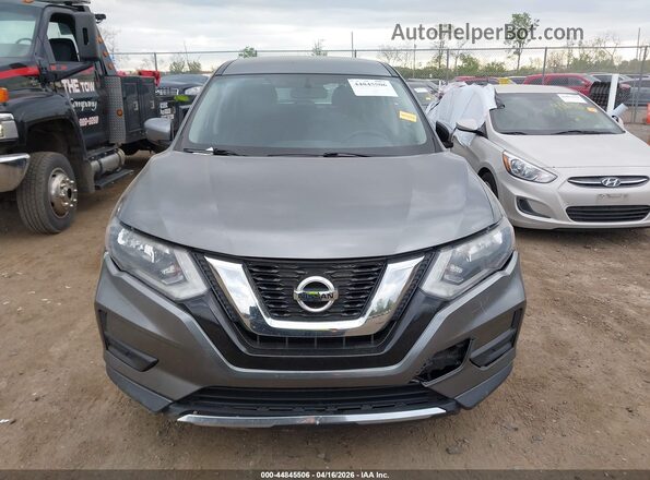 KNMAT2MT5HP553242 2017 NISSAN ROGUE Gray Вид щитка приладів