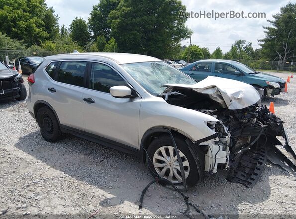 KNMAT2MT5HP597225 2017 NISSAN ROGUE Silver Առջևի աջ