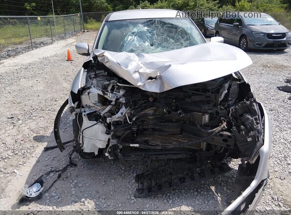 KNMAT2MT5HP597225 2017 NISSAN ROGUE Silver Դիմացի տեսք