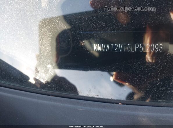 KNMAT2MT6LP512093 2020 NISSAN ROGUE Blue Вид підкапотного простору